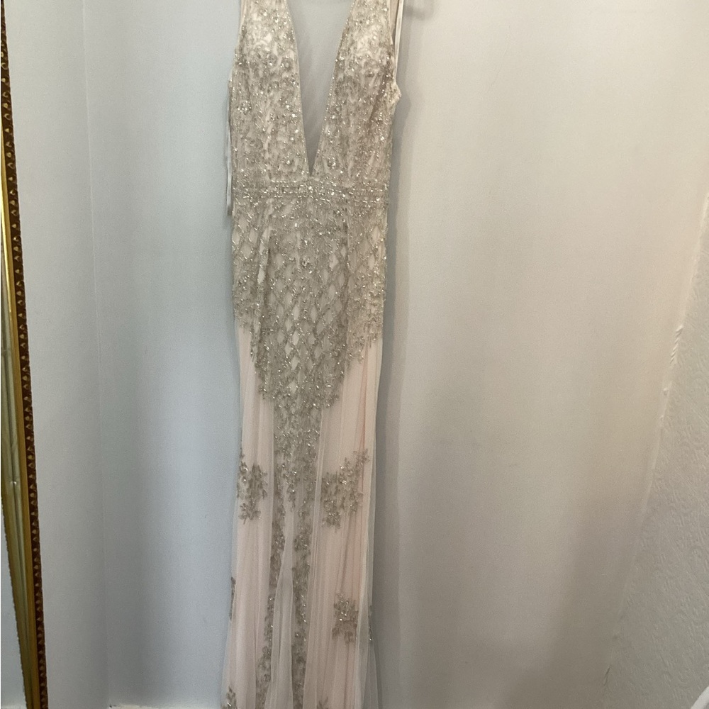 Scala pale pink and silver, size 2